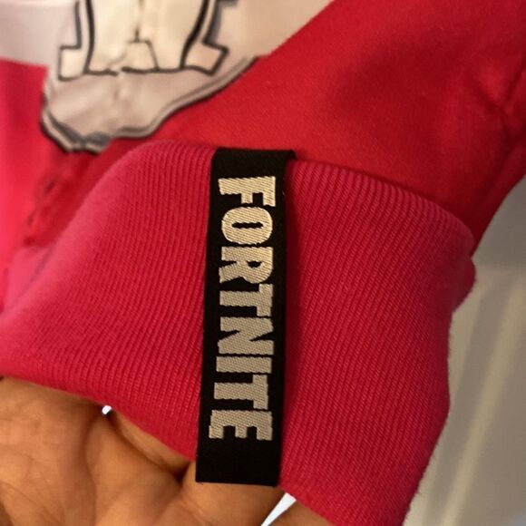 Fortnite Cuddle Team leader Zip Up- pink bear- size medium - Picture 10 of 14